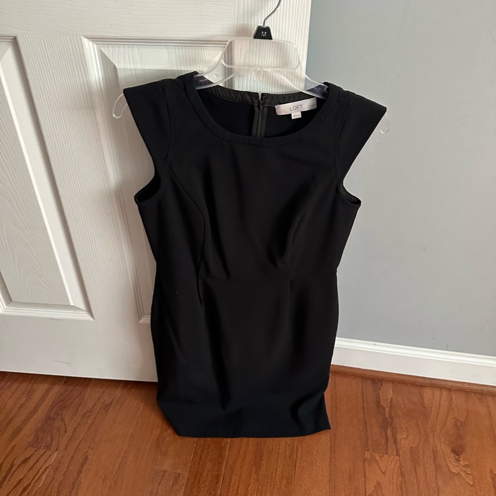 Loft Dress Black- perfect for work!